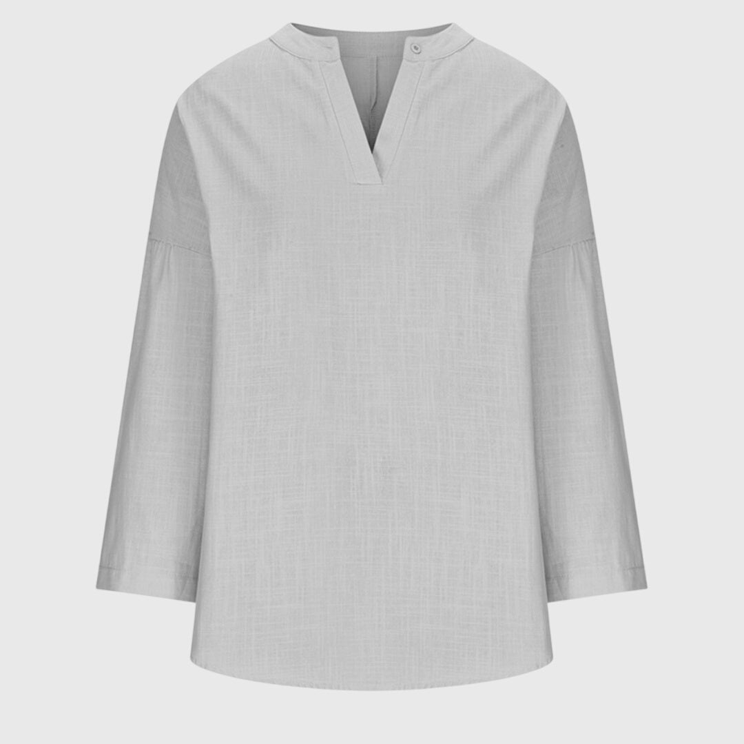Katya | Vloeiende Elegante Strandshirt