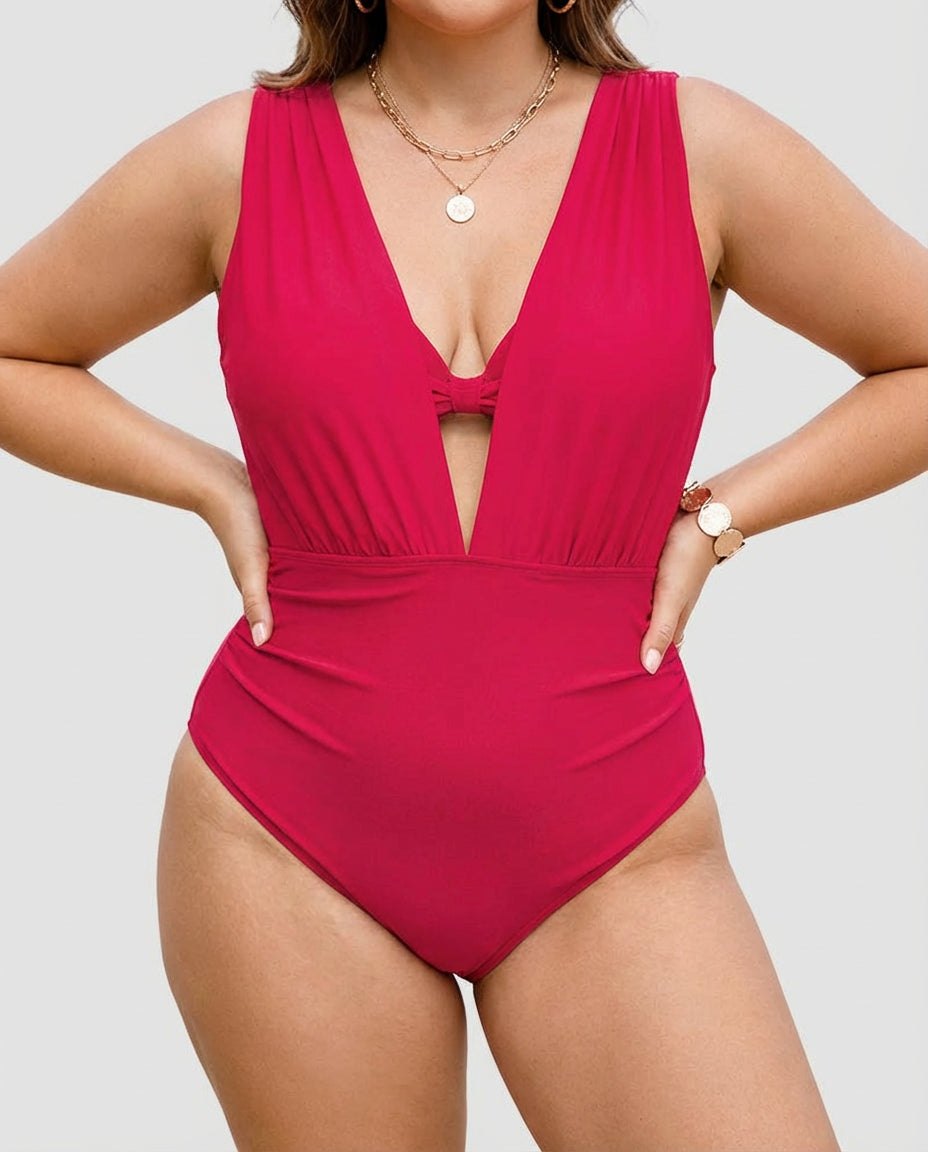 Isadora | Shaping Badpak V met Buikcontrole Effect