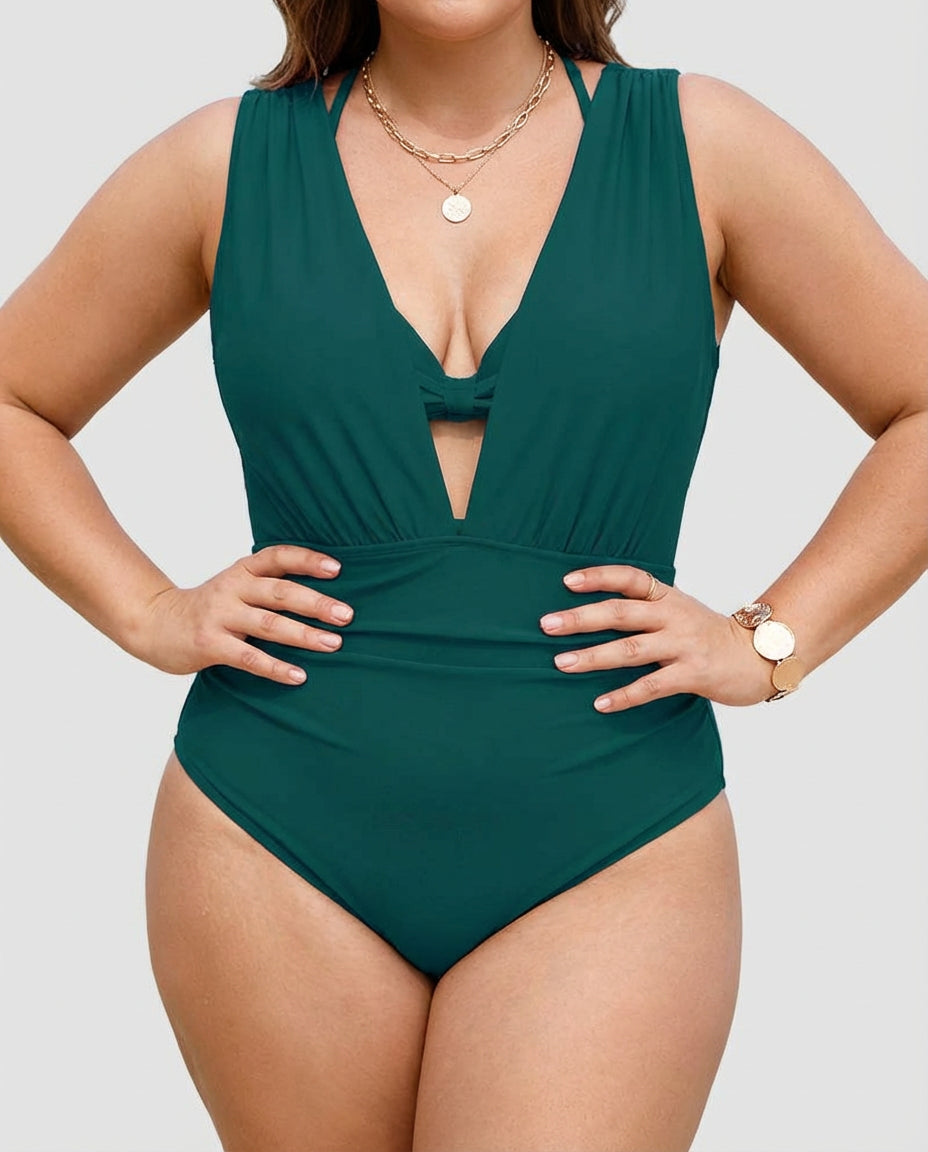 Isadora | Shaping Badpak V met Buikcontrole Effect