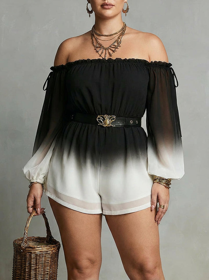 Vael - De Ombre Off-Shoulder Jumpsuit