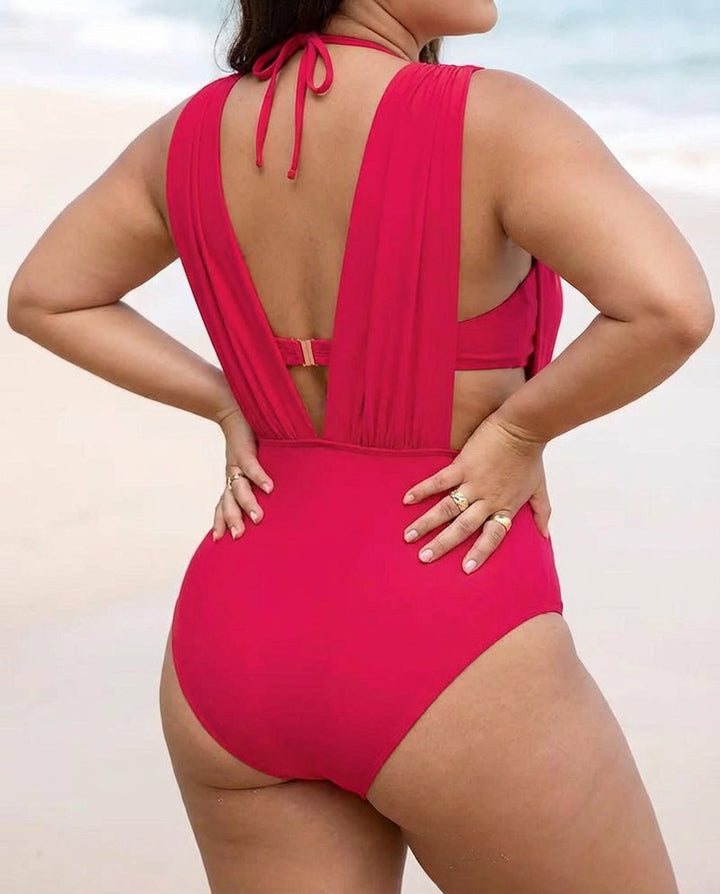 Isadora | Shaping Badpak V met Buikcontrole Effect