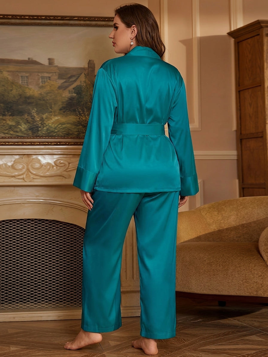 Mable | Elegante Robe &amp; Pyjama Set
