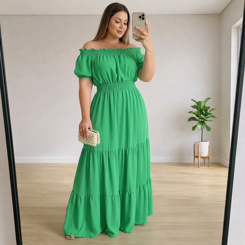 Saoirse - Elegante Zomer Maxi Jurk