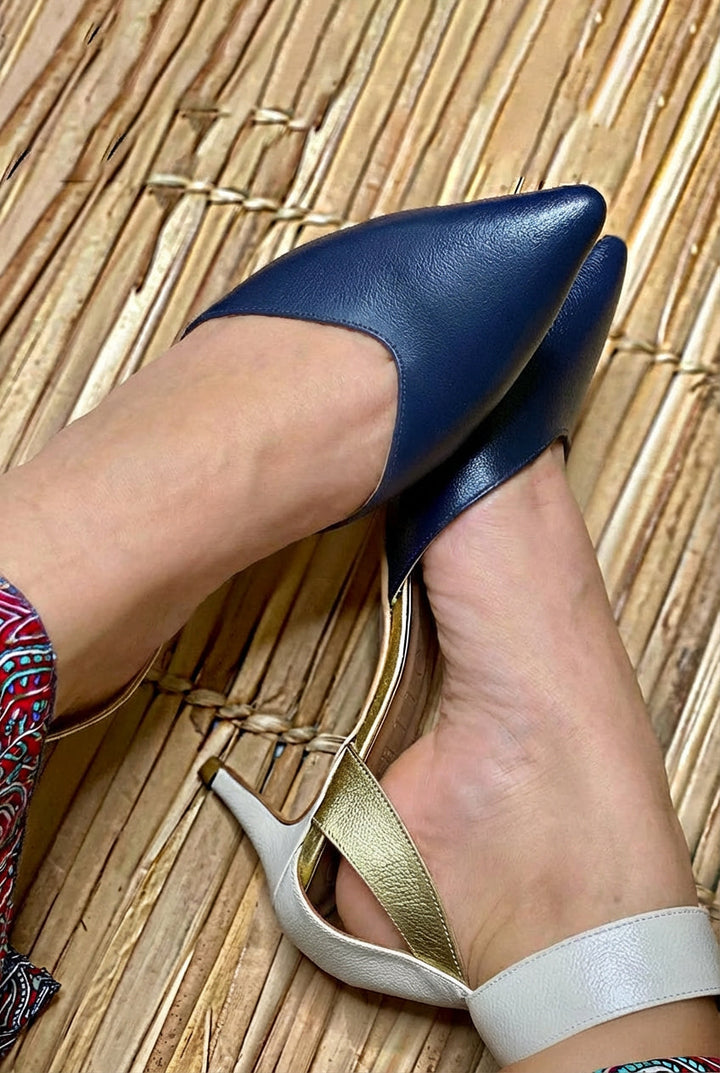 EIRA SLINGBACK MET ELEGANTE HAK