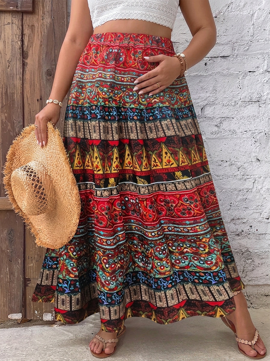 Shiloh | Boho Hoge Taille Rok