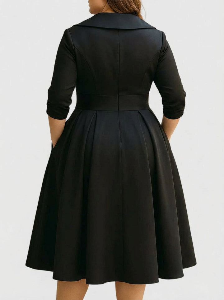 Nerissa - Elegante Midi Jurk