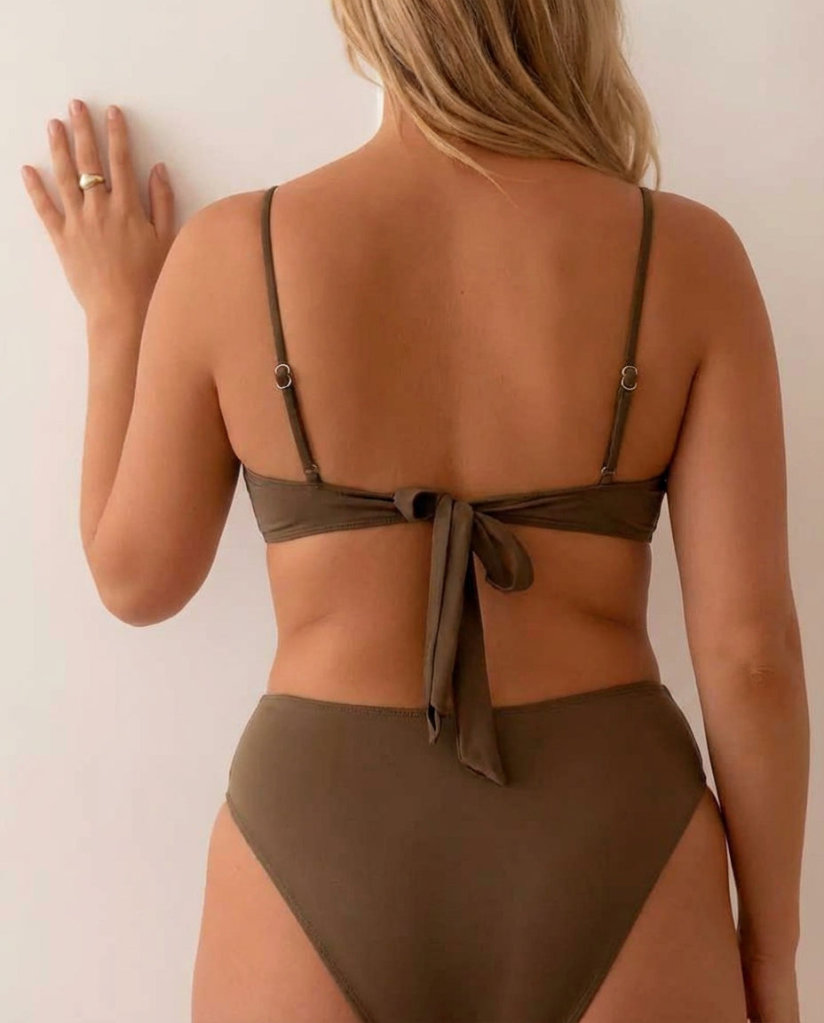 Amina | Elegante &amp; Figuuraccentuerende Bikini Twee-Delige Set