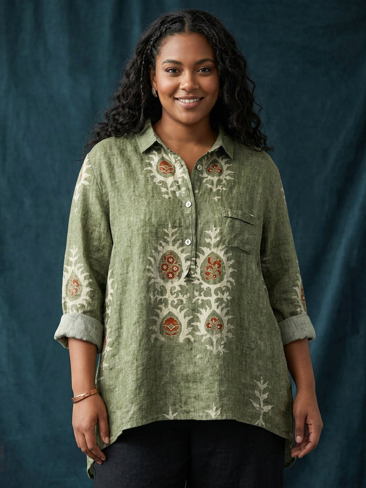 Bria | Bloemenblouse