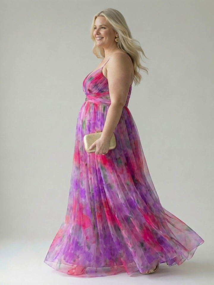 Stella &amp; Grace™ | Zachte Wikkel Maxi Jurk