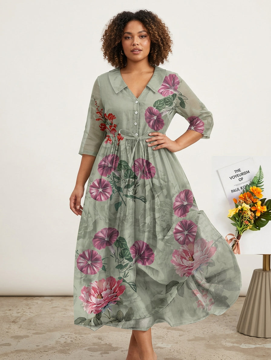 Bellamy | Misty Bloom Jurk