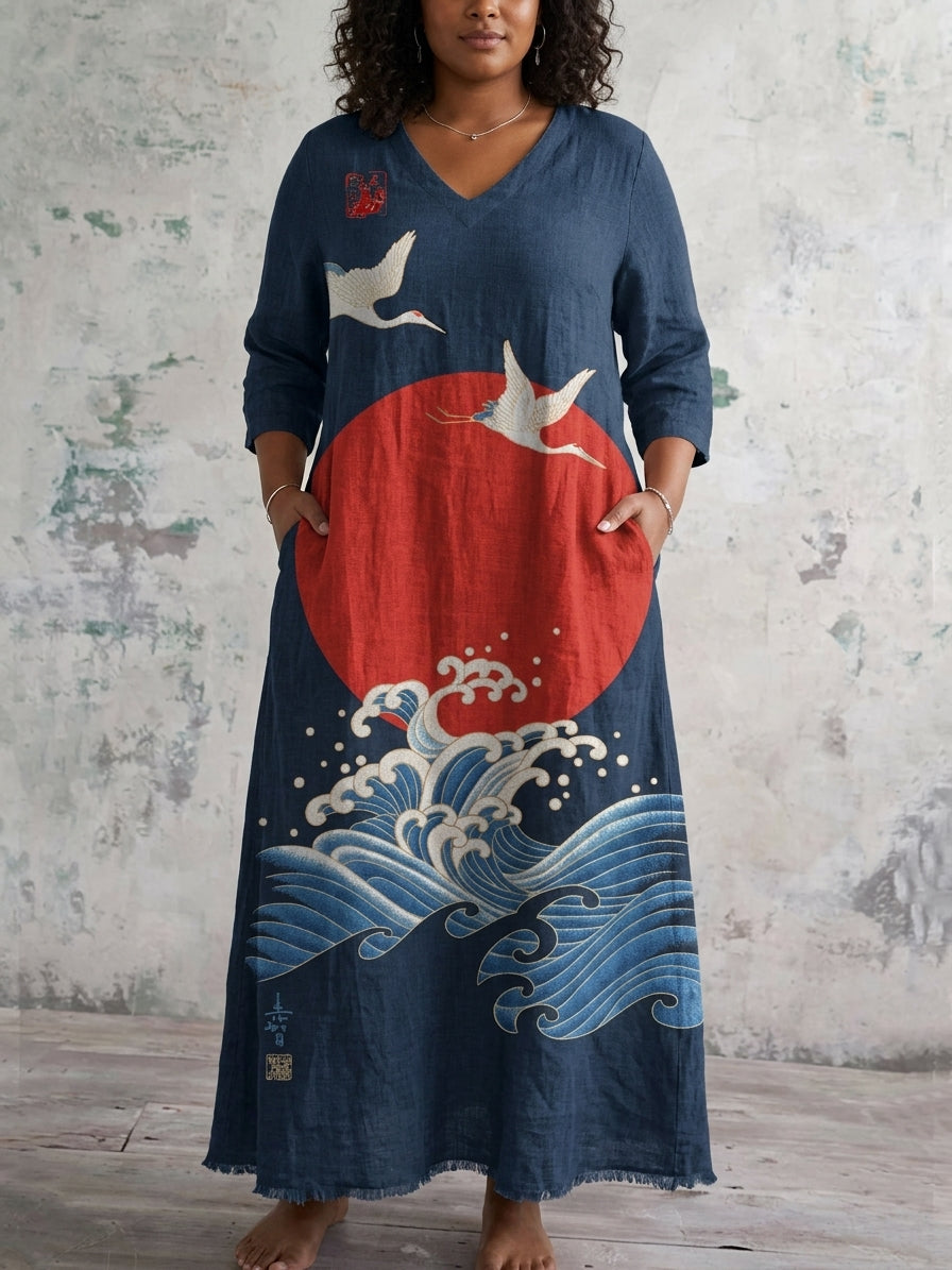 Elspeth | Rising Tide Maxi Jurk
