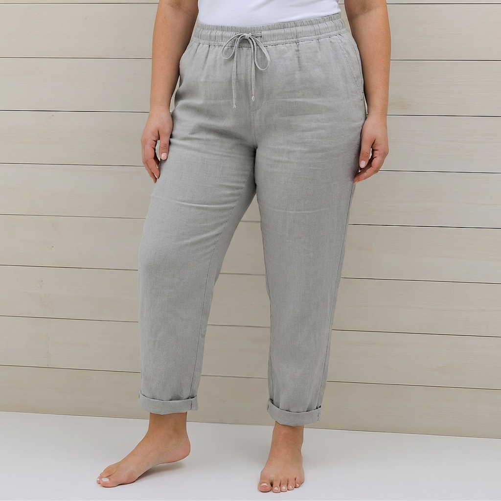 Nia | Premium Ademend Pants met Elastische Taille