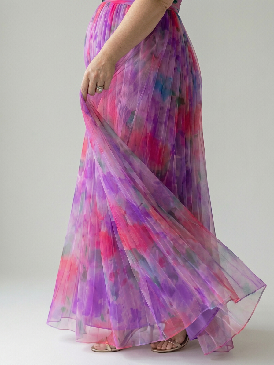 Stella &amp; Grace™ | Zachte Wikkel Maxi Jurk