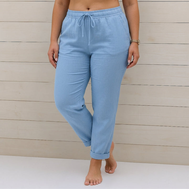 Nia | Premium Ademend Pants met Elastische Taille