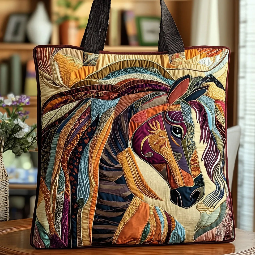 Parel Tas - Multicolore Mozaïek Paard