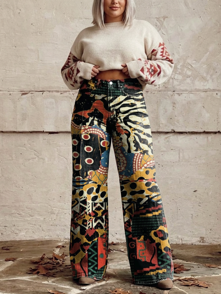Anya - Elegante Wijde Broek