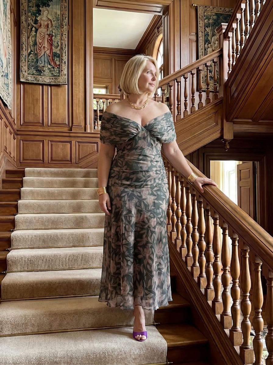 Stella &amp; Grace™ | Flow Midi Jurk