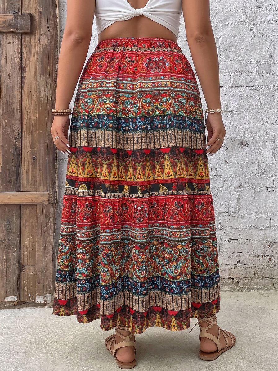 Shiloh | Boho Hoge Taille Rok