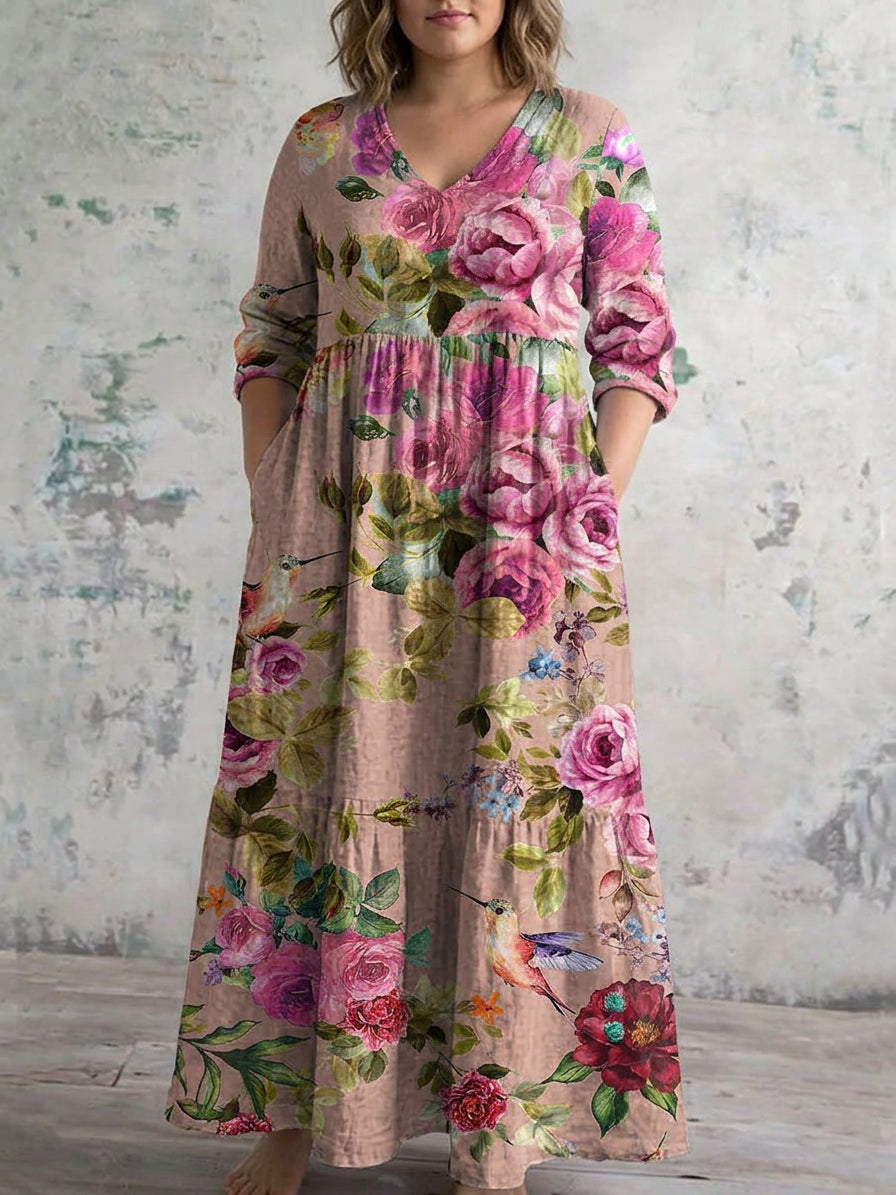 Mirabel | Tuinlied Maxi Jurk