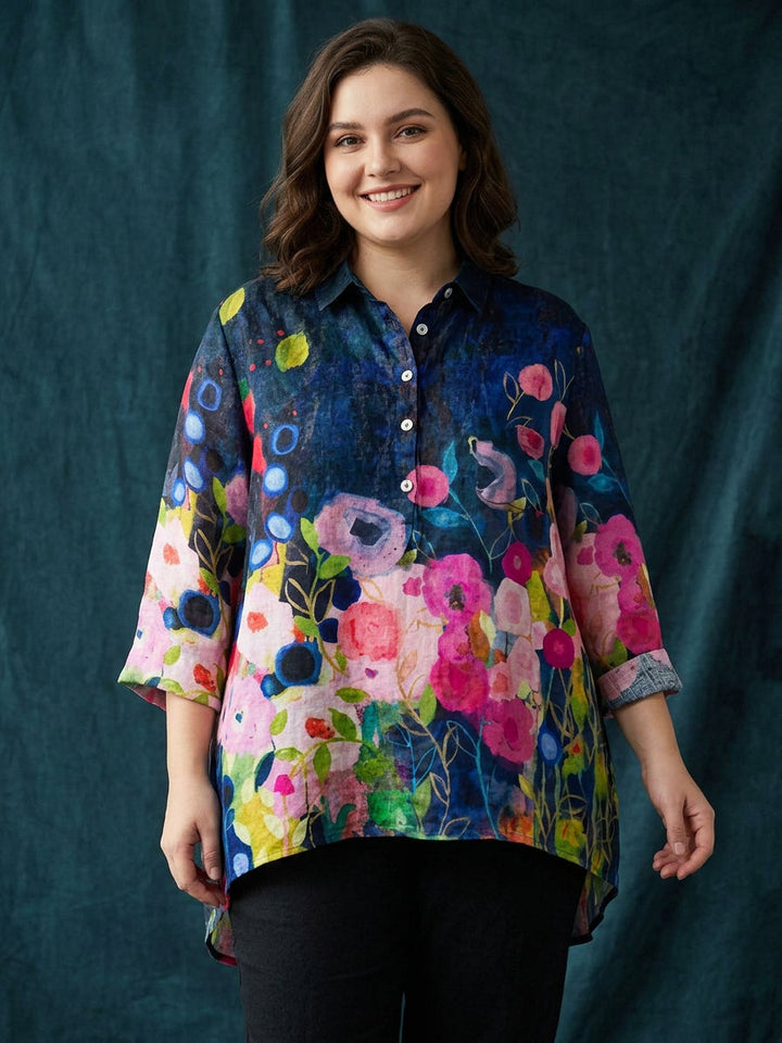 Bria | Bloemenblouse