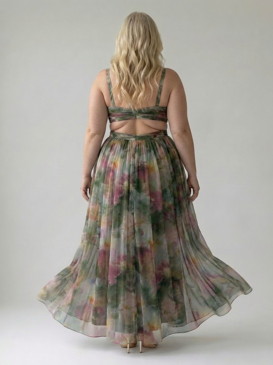 Stella &amp; Grace™ | Zachte Wikkel Maxi Jurk