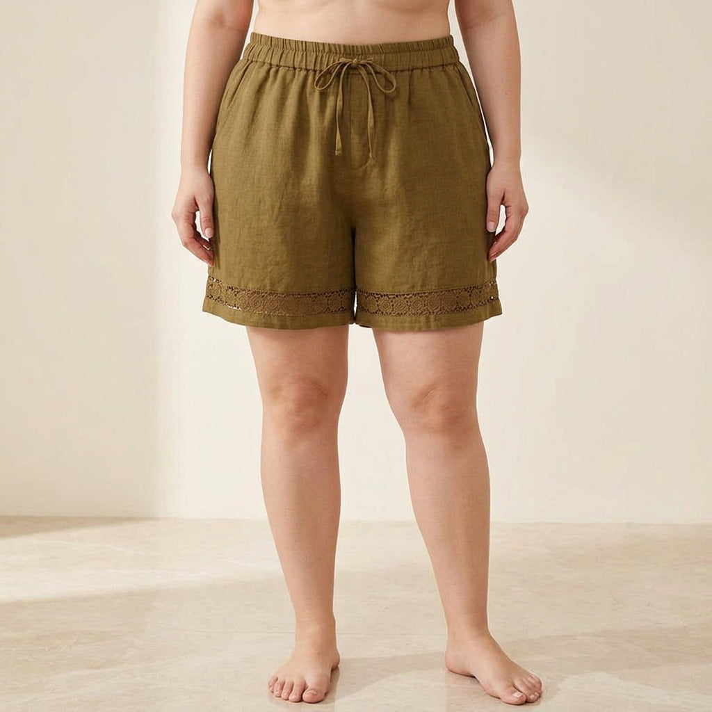 Ottilie | Relaxed Bloemen Shorts