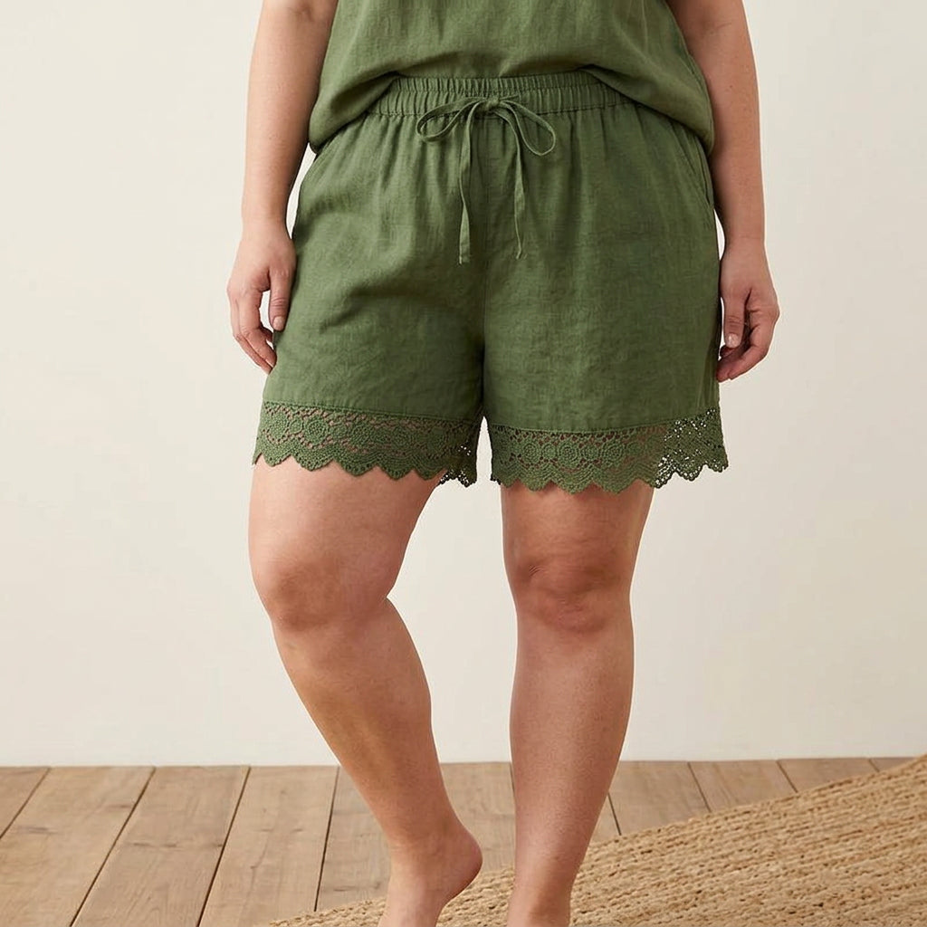 Ottilie | Relaxed Bloemen Shorts