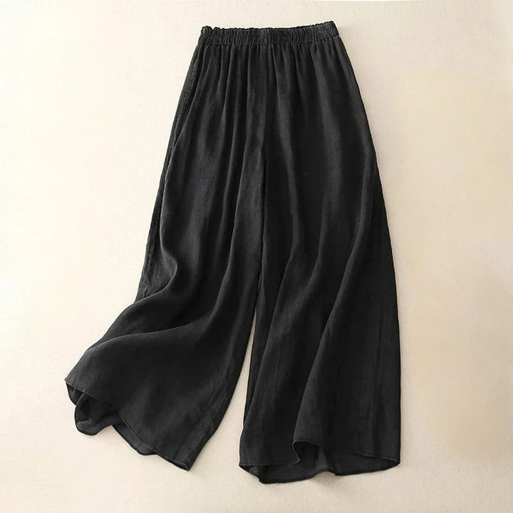 Wanda | Elegante Losse Tailleband Broek