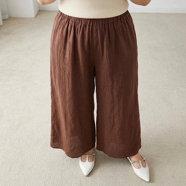 Wanda | Elegante Losse Tailleband Broek