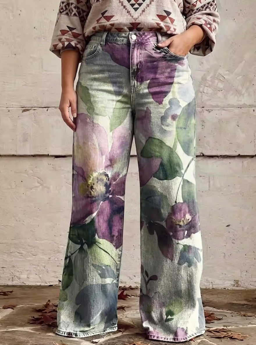 Nell - Boho Retro Chic Broek
