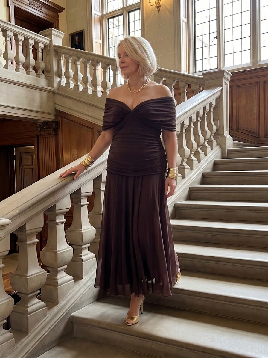 Stella &amp; Grace™ | Flow Midi Jurk