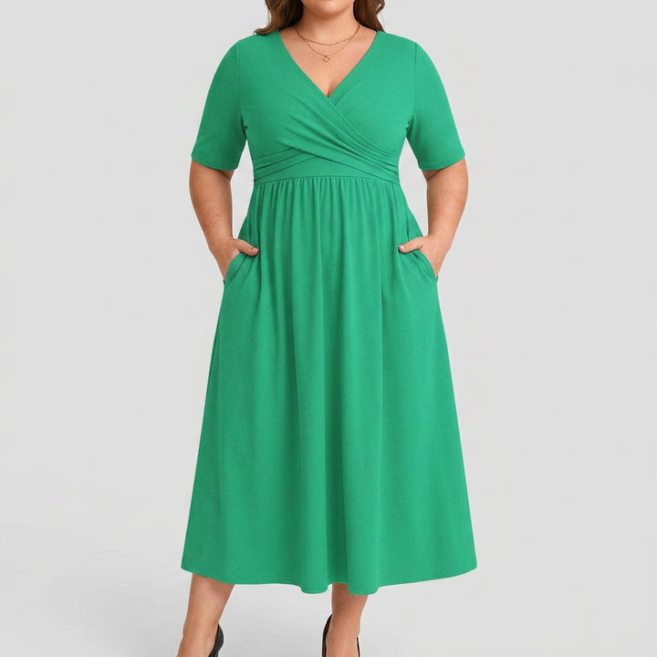 Rosa | Elegante Midi Jurk