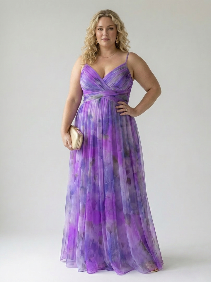 Stella &amp; Grace™ | Zachte Wikkel Maxi Jurk