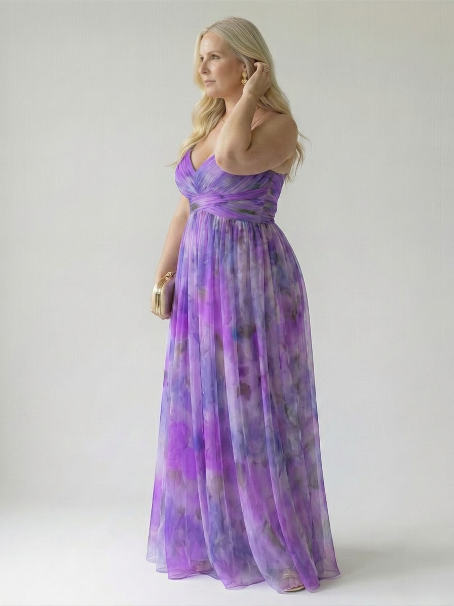 Stella &amp; Grace™ | Zachte Wikkel Maxi Jurk