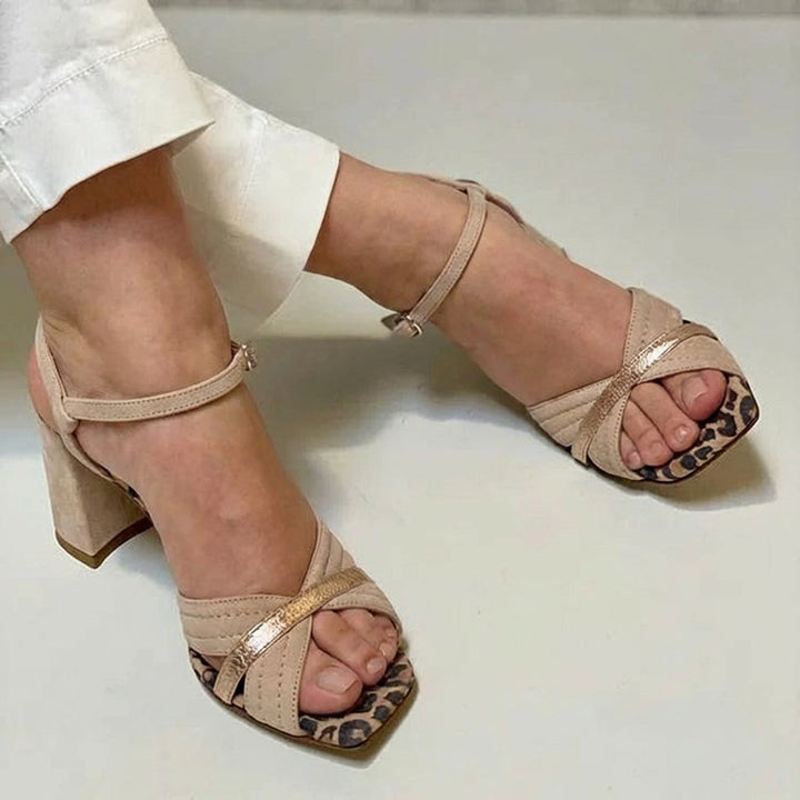 CROSS-BAND HIEL SANDALEN