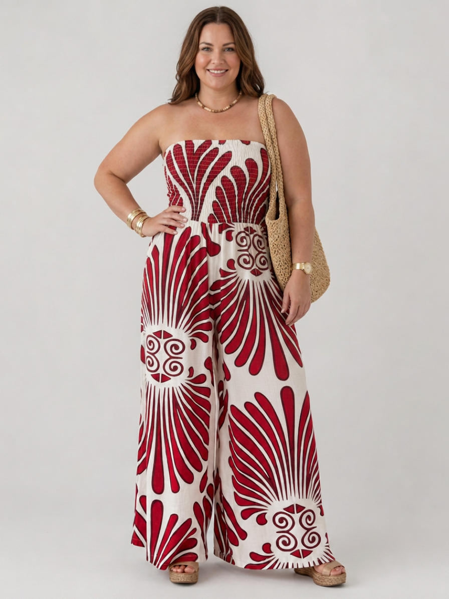 Dilys | Strapless Flowing Silhouette Maxi Dress