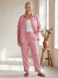 Paloma | Langsleeve Shirt Tapered Broek Set