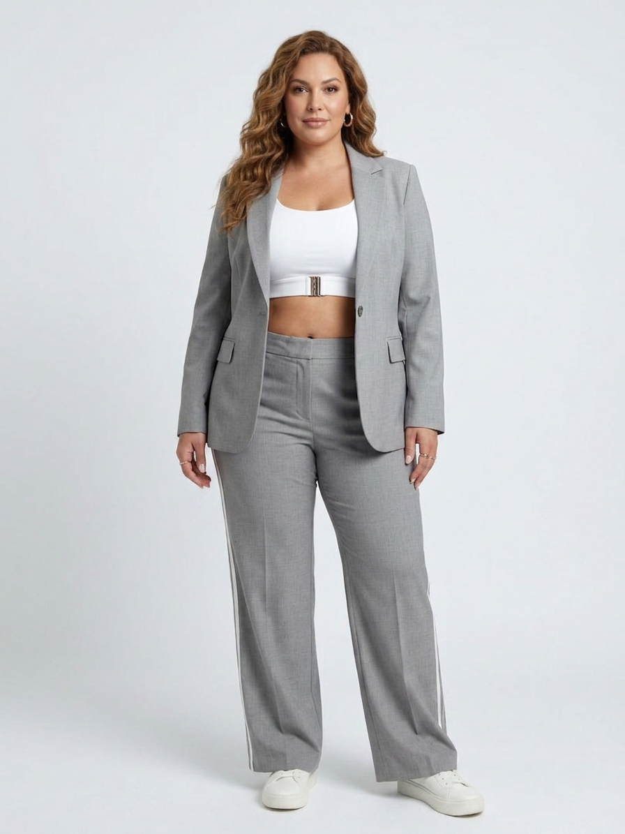 Tindra | Contrast Stripe Wide Leg Set