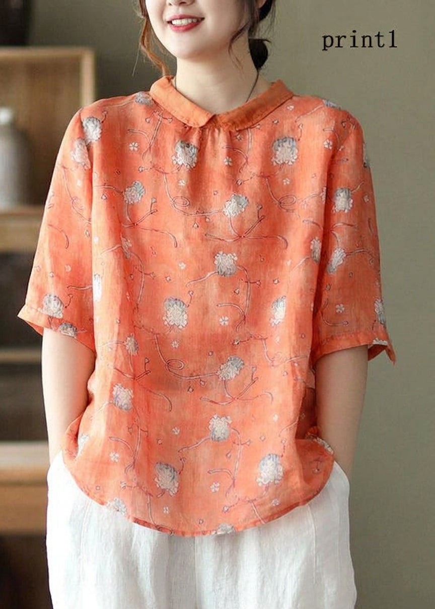 Romilly - Halve Mouw Shirt Zomer