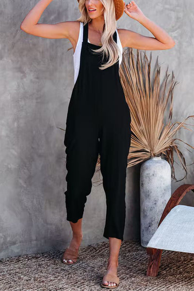 Lottie - Palmer Pocketed Overalls Jumpsuit