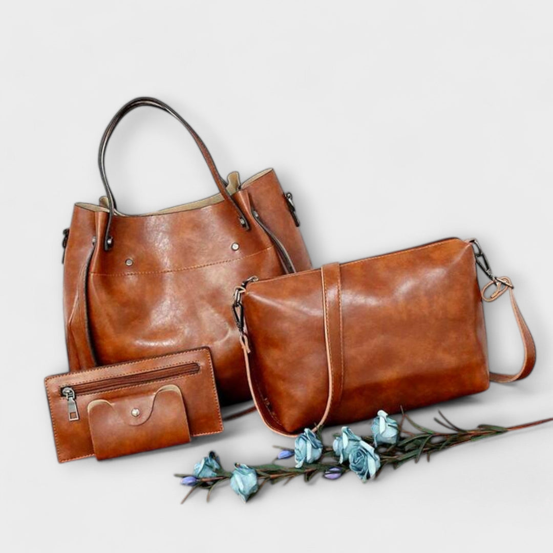 Persephone - 4-delige Vintage Tas Set