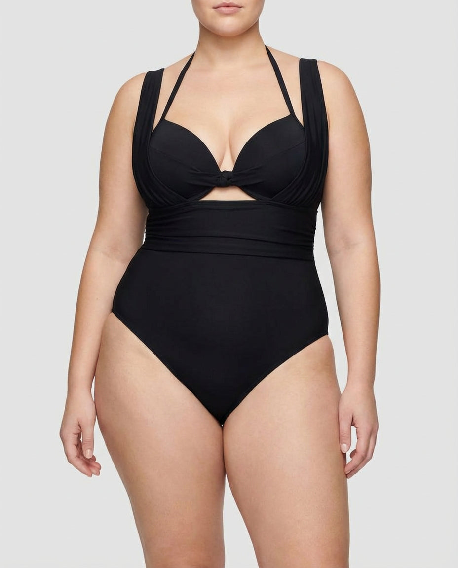Isadora | Shaping Badpak V met Buikcontrole Effect