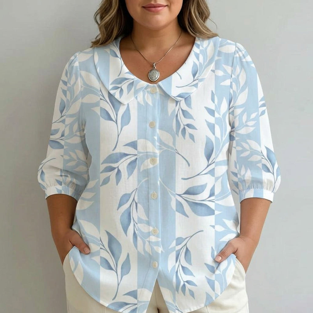 Amara | Casual Bladprint Shirt