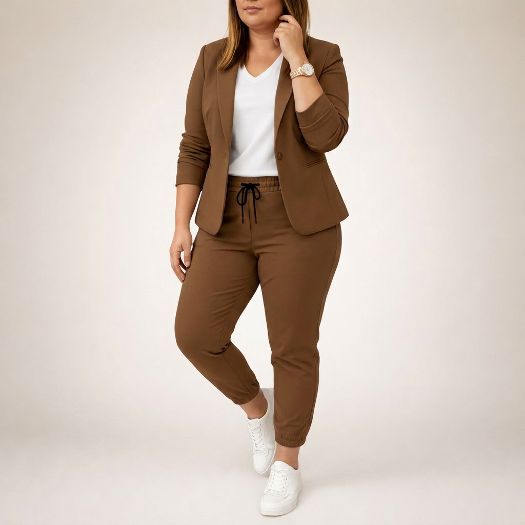 Rosanna | Losse Pakset met een Sportieve Accent