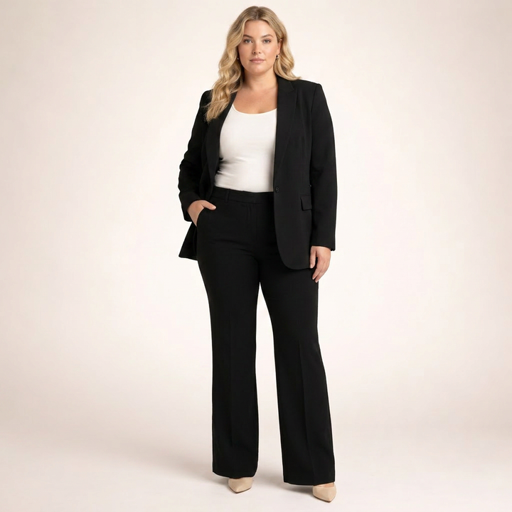 Priya | Elegante Pakset met Flared Broek