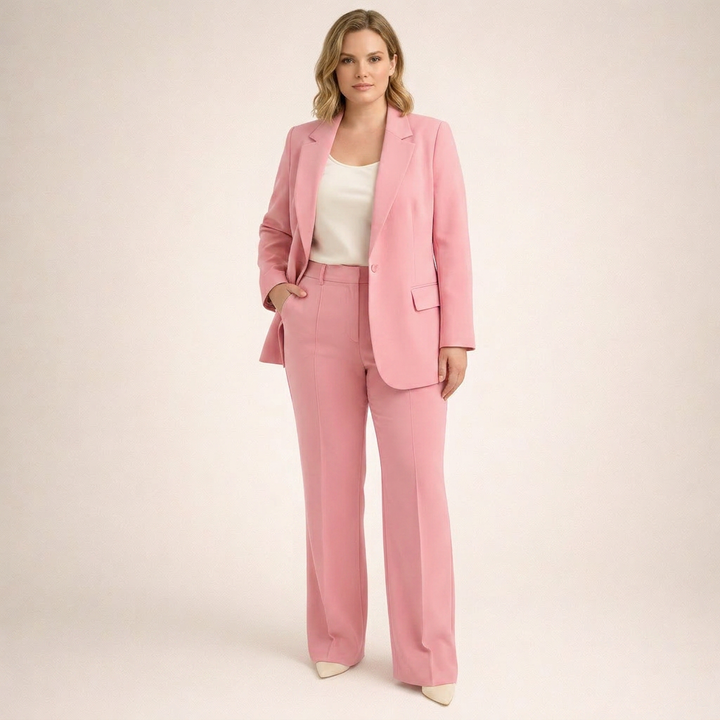Priya | Elegante Pakset met Flared Broek