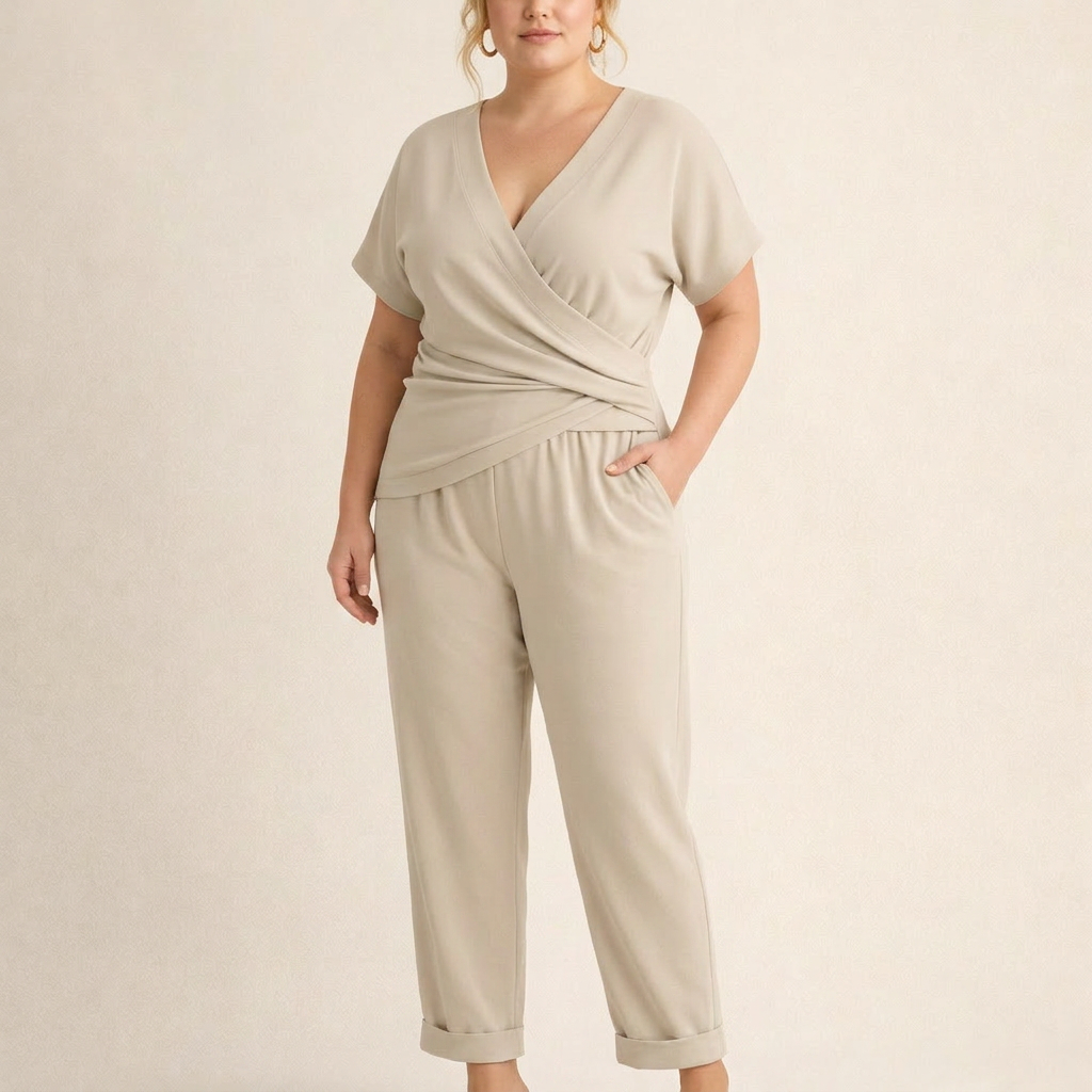 Junia | Elegante Wrap Jumpsuit