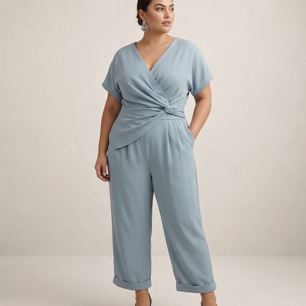 Junia | Elegante Wrap Jumpsuit