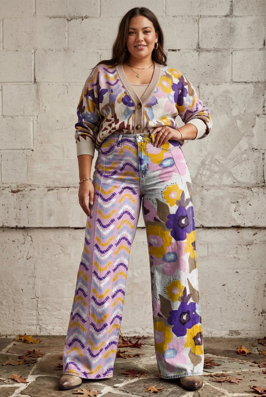 Eleni - Boho Bloemenbroek