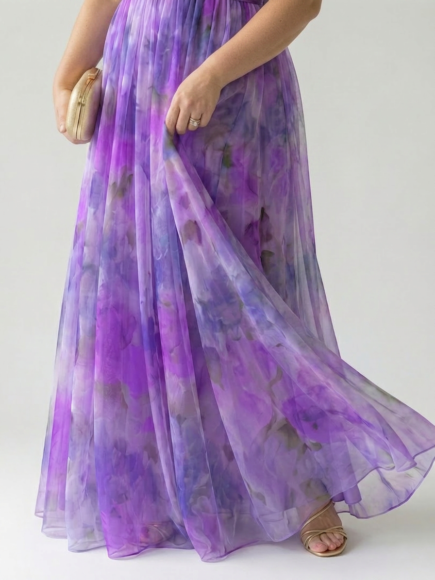 Stella &amp; Grace™ | Zachte Wikkel Maxi Jurk